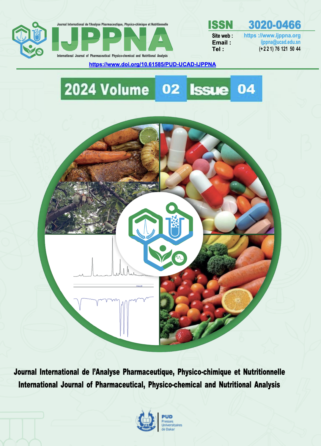 International Journal of Pharmaceutical, Phisico-Chimical and Nutritional Analysis